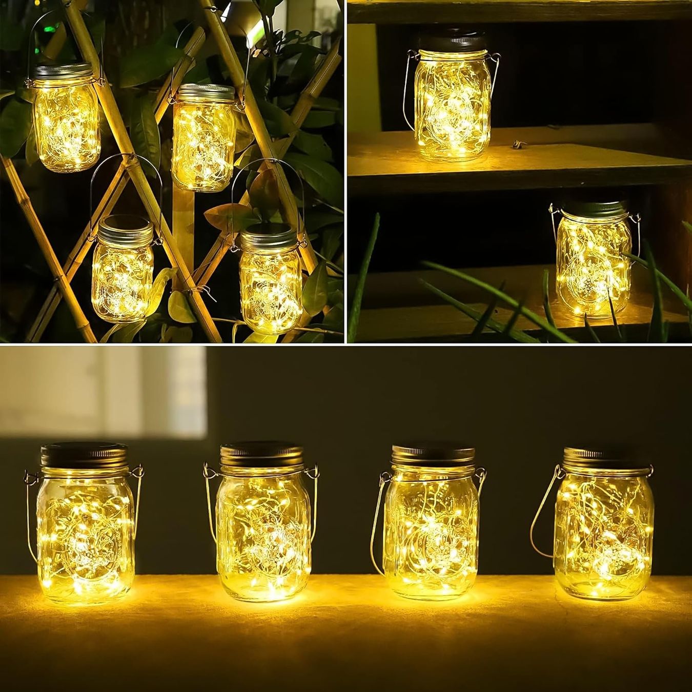 Lampade: Solarlampe für außen Garten - 4 Pack – Nuovo e nell'imballaggio originale da Nuglar venduto da SaleRitter 5