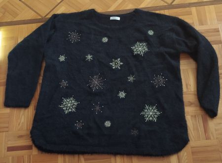 Pull Damart "flocons" Neuf/Damart Pullover
