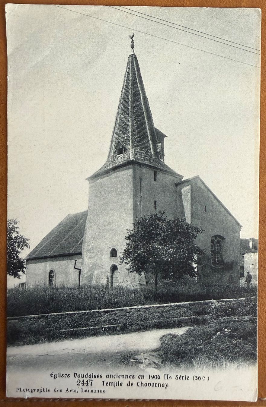 Ansichtskarten: chavornay - Le Temple – Gebraucht aus Lutry von Ediego
