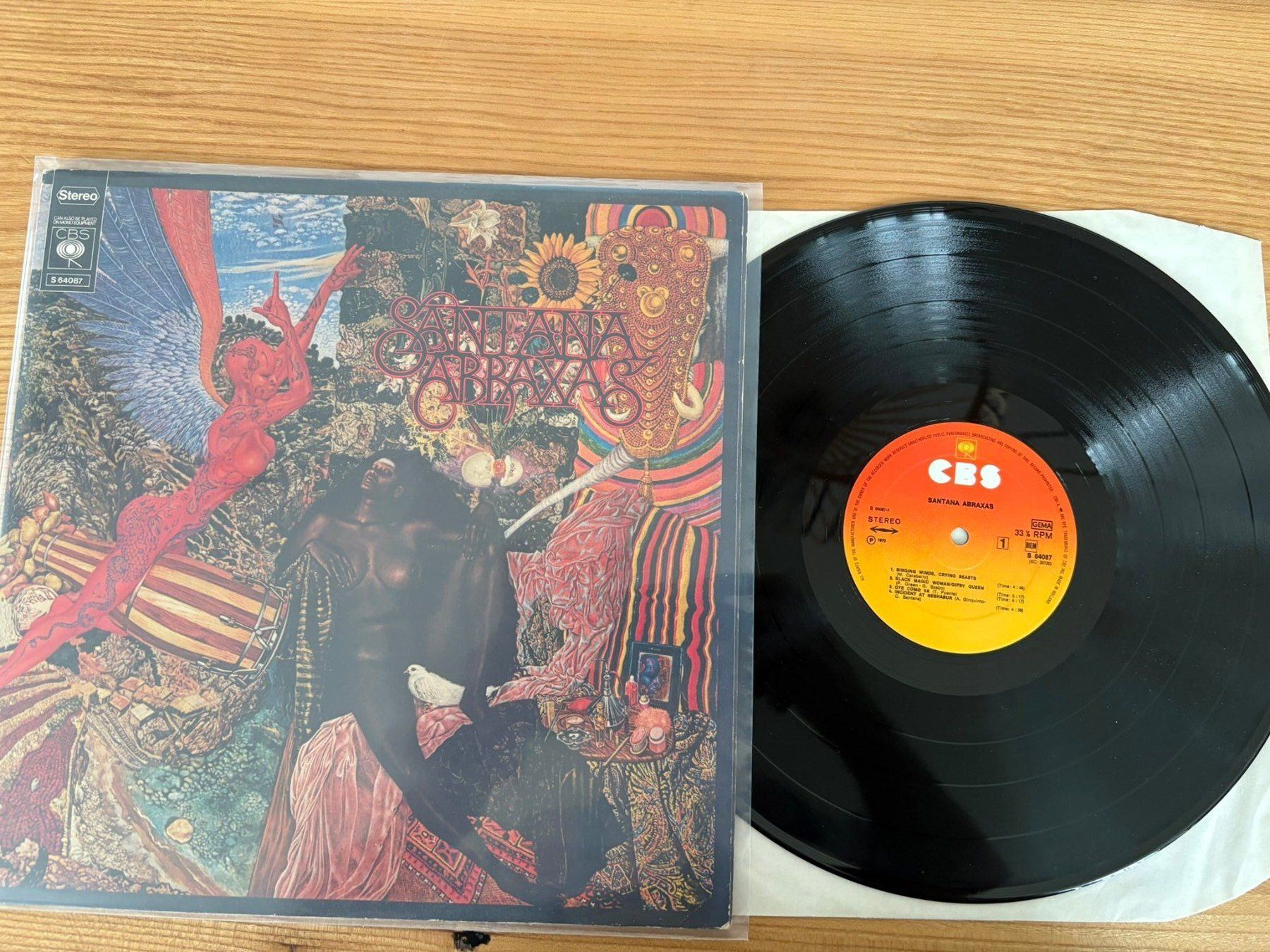 Schallplatten: Santana - Abraxas  - Europe - CBS – Gebraucht aus Zofingen von Bigron