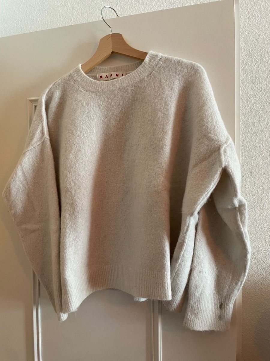 Marni Maglioni & Felpe: Marni Pullover weiss Grösse S – Usato da Basel venduto da Kalleskaviar 2