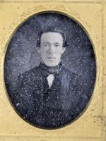 Fotografie Daguerreotypie auf 1/6 Platte
