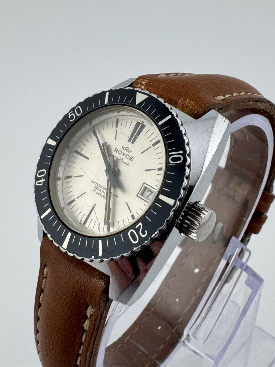 Swiss Orologi: Royce Automatic swiss vintage très rare  – Usato da Biel/Bienne venduto da upi_7vwn 7