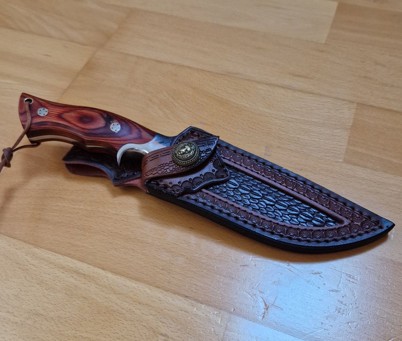 Accessori: Messer Bowiemesser – Nuovo e nell'imballaggio originale da Dorf venduto da Messer-Schweiz 2