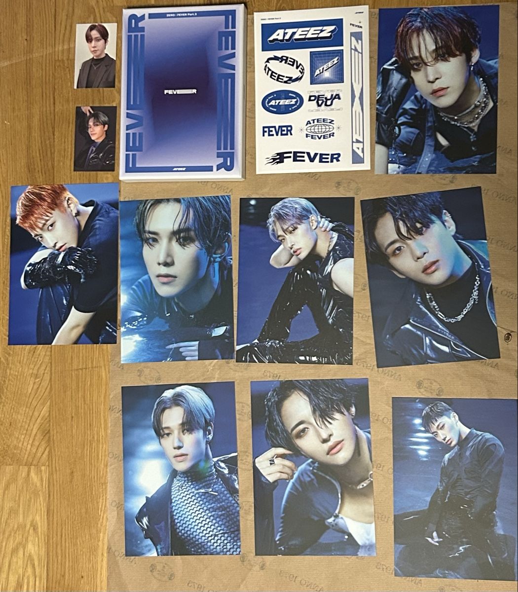 CD: Kpop Album Ateez Fever – Usato da Zürich venduto da mar_jxh9