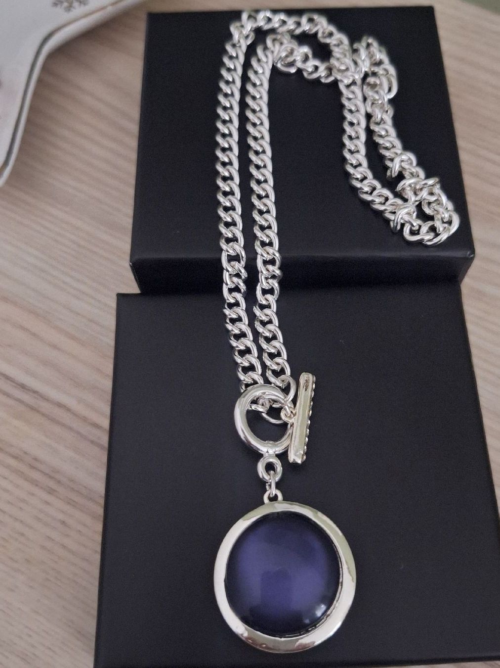 Catenine: Kette mit blauem Stein – Usato da Kerzers venduto da ExpressoTerreno