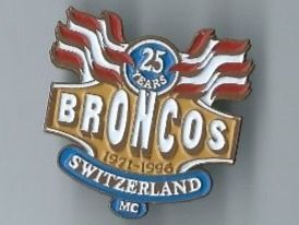 Plaquettes & Badges: Broncos Switzerland PIN – D'occasion à Zürich par t24_de