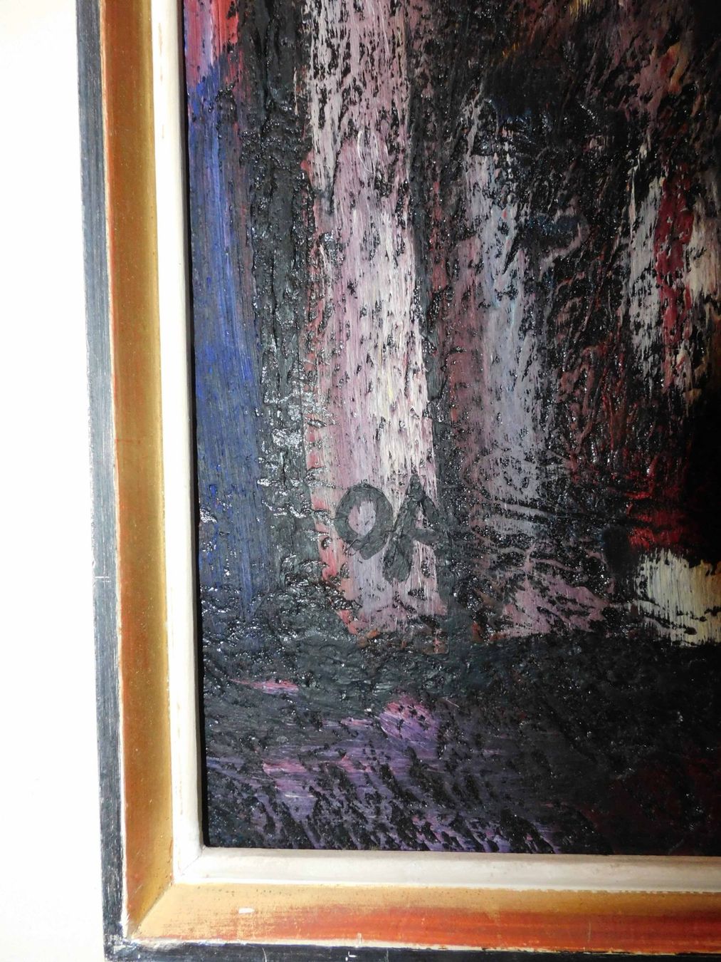 Gemälde: Kunst abstrakt - original - Althaus Oskar Ölgemälde – Gebraucht aus Sursee von 76 3