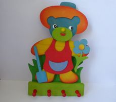 Schöne Kinder Garderobe lustiger Gärtner