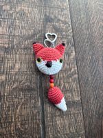Fuchs Schlüsselanhänger Handmade 🦊🧡🤍
