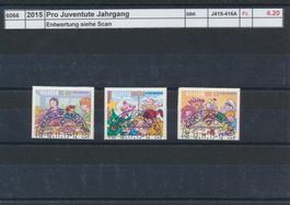 2015 Pro Juventute Typ A , Jahrgang, ET - Stempel