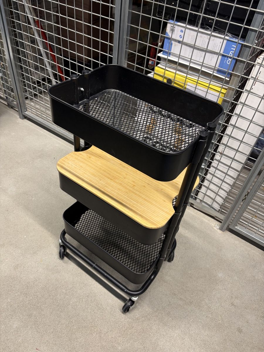 Ikea Servierwagen: IKEA Servierwagen Schwarz mit Deckel – Gebraucht aus Glattpark(Opfikon) von NadjaRr 2