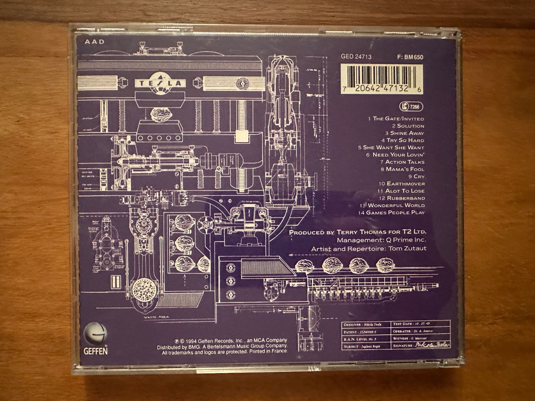 CD: Tesla - Bust a Nut (CD) – Usato da Horgen venduto da flyingpenguin2000 2