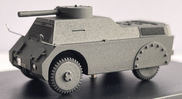 Mowag Modellautos: Mowag Panzerattrappe grau Schweizer Armee 1;87 HO / OVP – Neu und originalverpackt aus Fulenbach von fred039 3