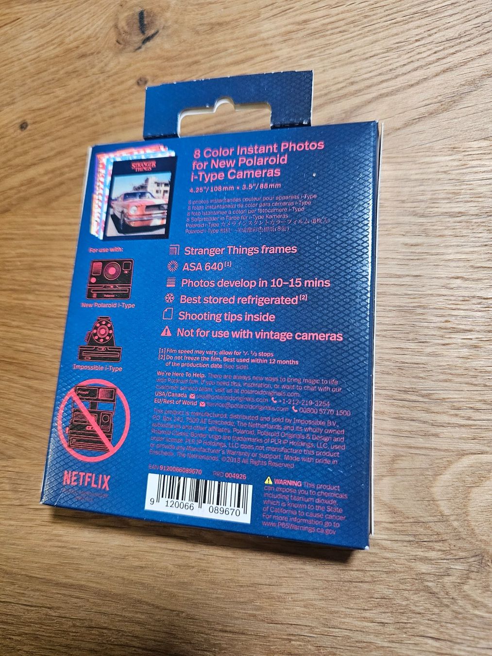 Polaroid Fotocamera: Polaroid Stranger Things Edition – Usato da Neuhausen venduto da alcopops91 1
