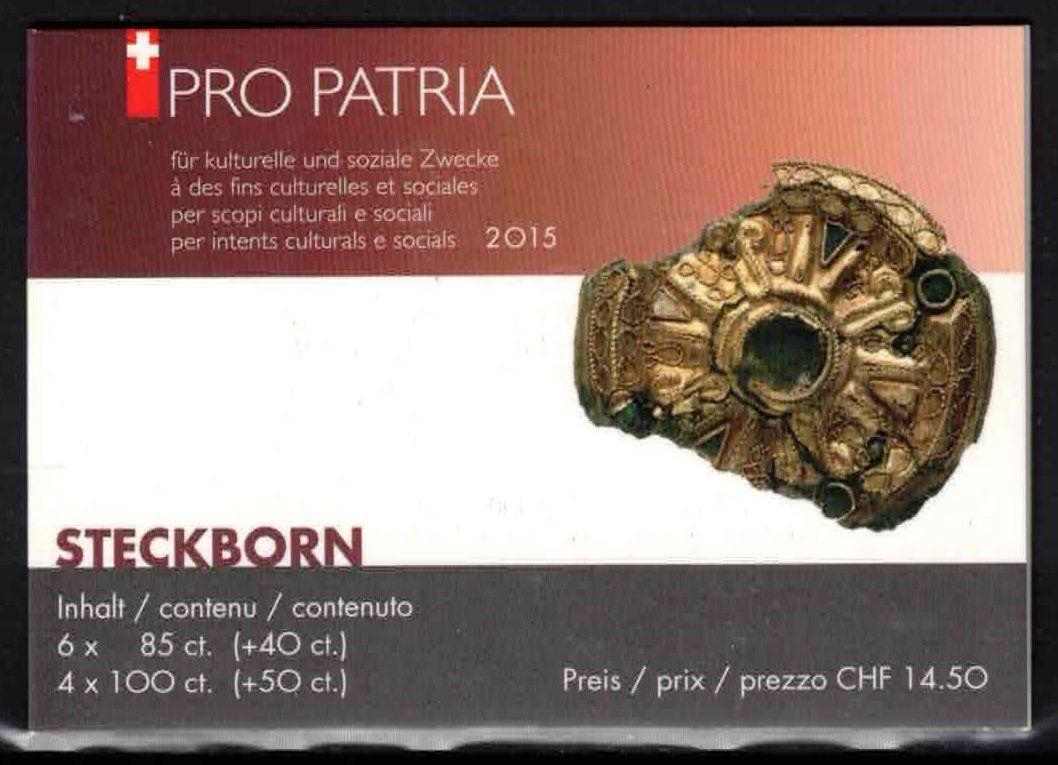 Tutti i francobolli: Pro Patria 2015 Markenheft ungestempelt ** – Nuovo (secondo la descrizione) da Nuglar venduto da Stamp88