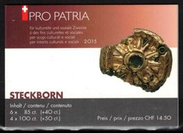 Pro Patria 2015 Markenheft ungestempelt **