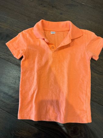 Poloshirt orange Gr. 98/104