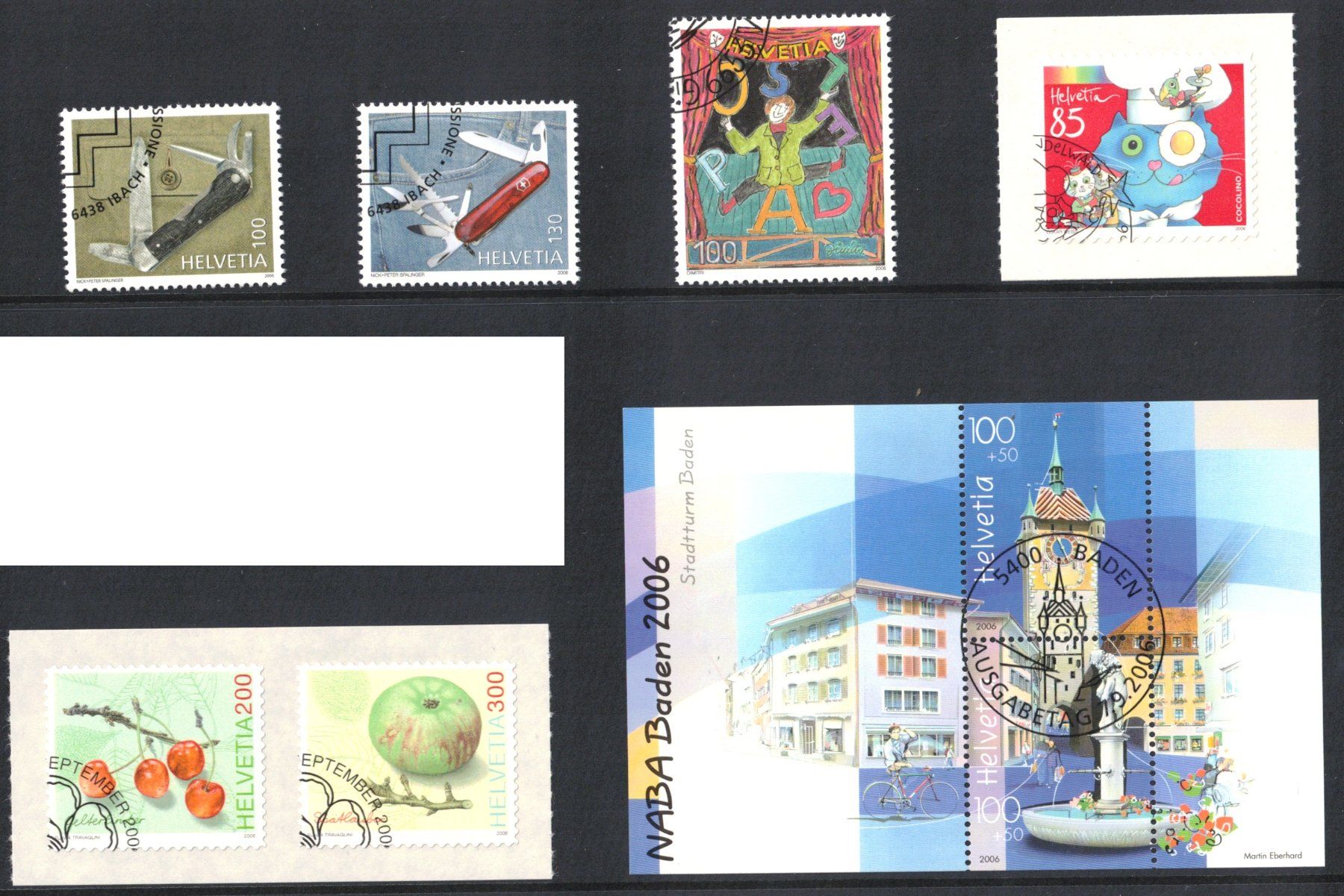 Tutti i francobolli: 3/2006   Einzelmarken    gestempelt – Usato da Mellingen venduto da Ginger