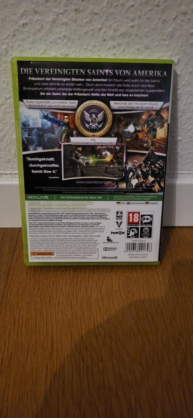 Microsoft Giochi: Xbox 360 - Saints Row 4 – Usato da Münsingen venduto da Heroism2010 1