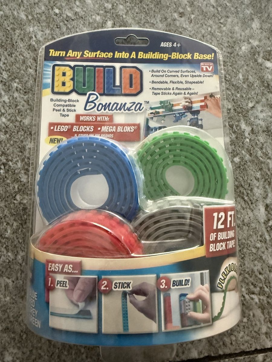 Mega Baukästen: Tape for Lego /Mega blocks – Neu und originalverpackt aus Pfäffikon SZ von Shootershill