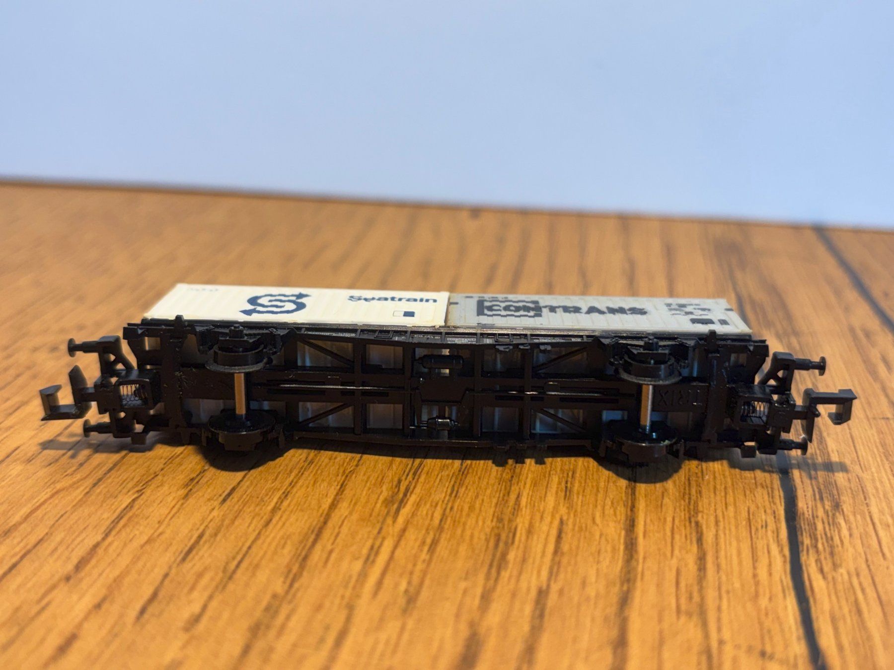 Modellini di ferrovie: M1328: Containerwagen (Spur N) – Usato da Birsfelden venduto da Birs_25 4