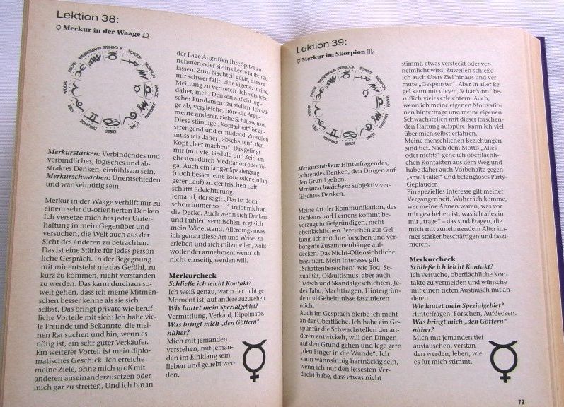 Libri: Das grosse Praxisbuch der Astrologie - E. Bauer – Usato da Widen venduto da LokiStar 2