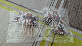 Spiderman Kuchen-Muffin Dekoration