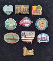 10 San Francisco Pins