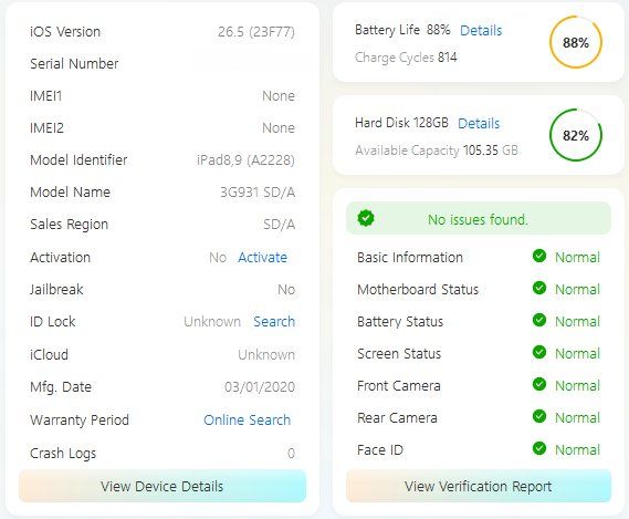 Apple Tablet PC: iPad Pro 11" 2020 128GB + Apple Pencil – Usato da Zürich venduto da spiamlolneec 6