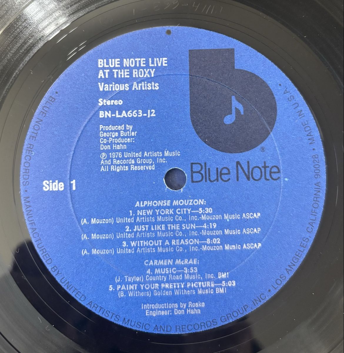 Dischi in vinile: Blue Note Live At The Roxy 2 x Vinyl VG+/VG+ – Usato da Neuchâtel venduto da Deivid2 3