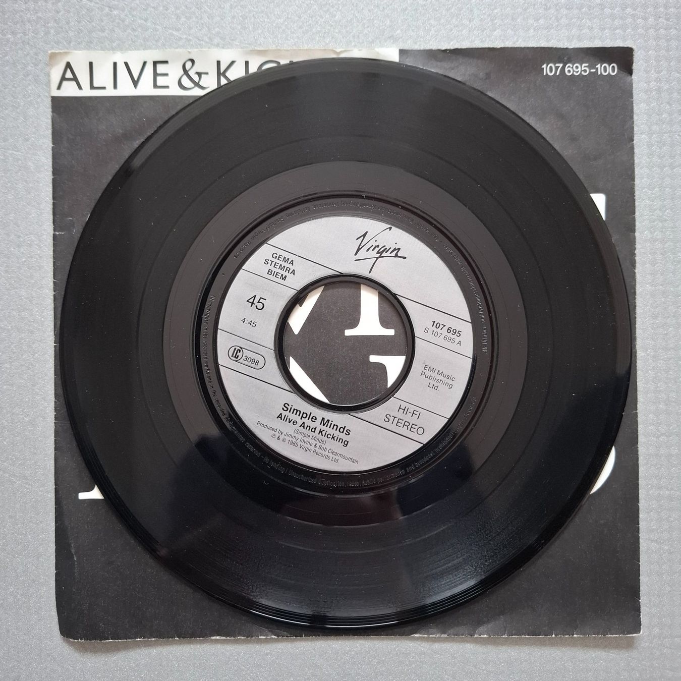 Dischi in vinile: Simple Minds - Alive & Kicking – Usato da Arbon venduto da pendulum 1