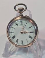 Silber Damentaschenuhr 0.800  Läuft