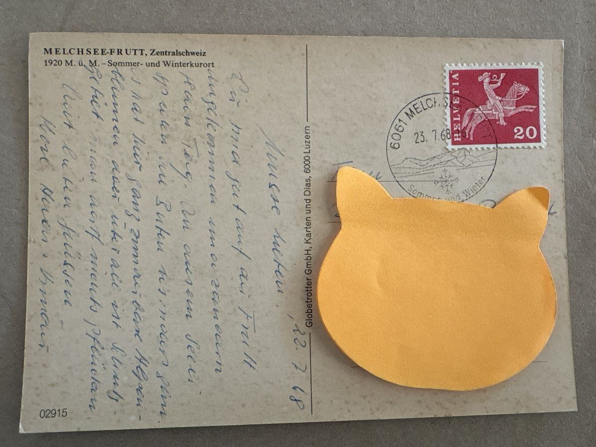 Cartoline postali: AK von Melchsee Frutt – Usato da Rümlang venduto da Kartenpost1 1