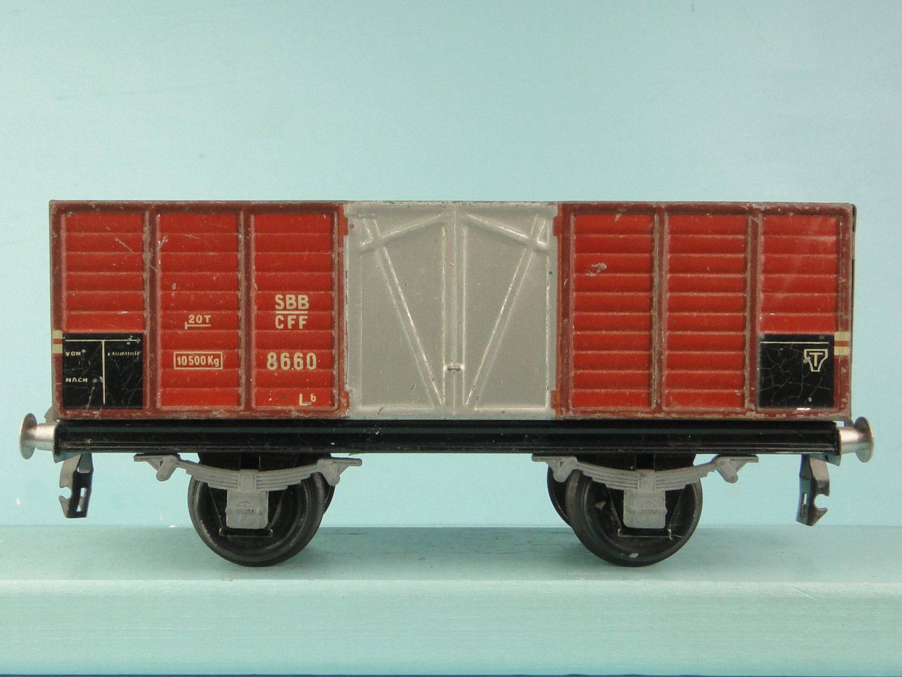 Buco Modellini di ferrovie: Buco Spur 0 8660 SBB Güterwagen – Usato da Bülach venduto da cann11 3