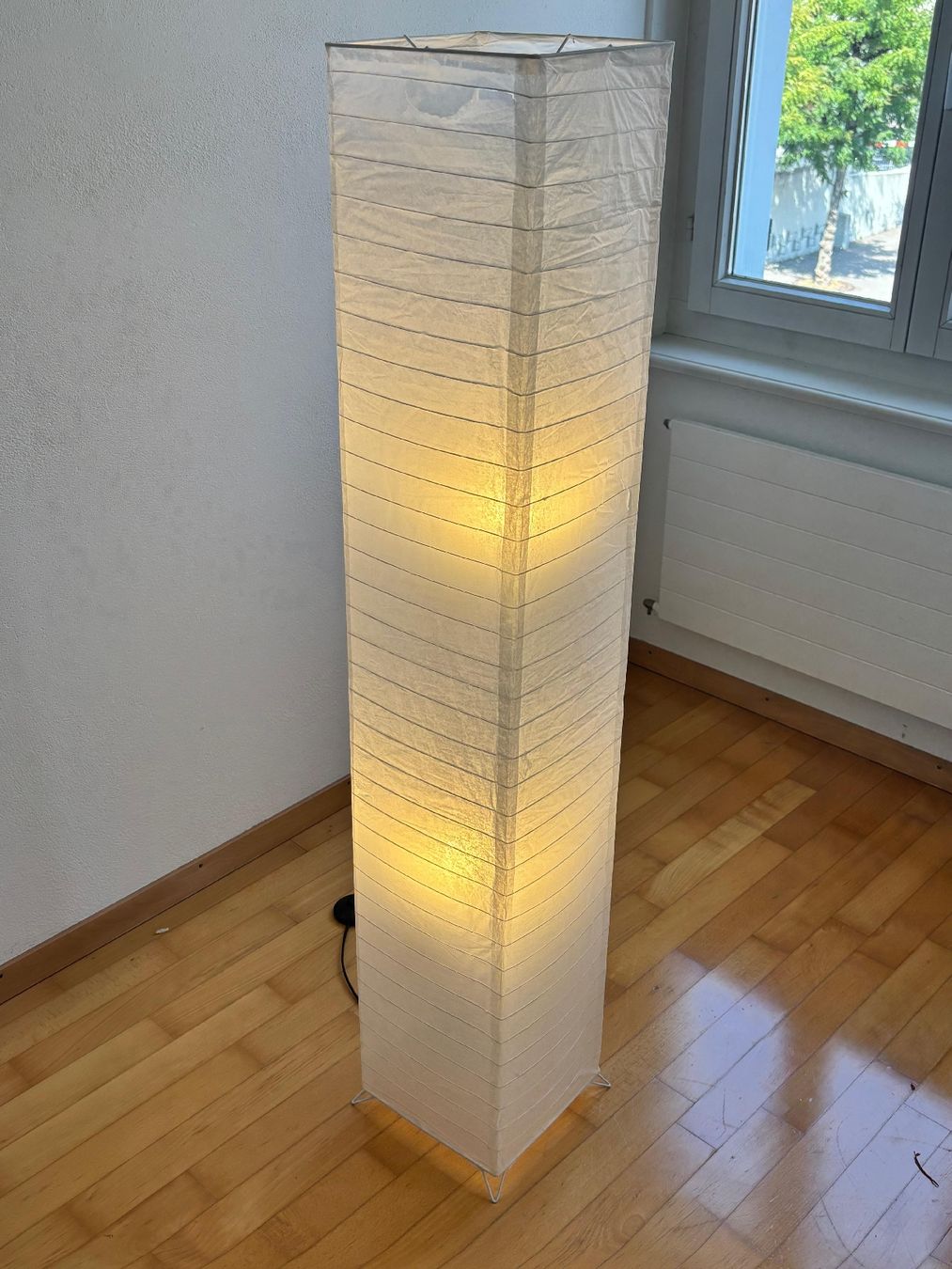 Lampes: Stehlampe Papier weiss rechteckig – D'occasion à Rapperswil SG par Yewgeni 6