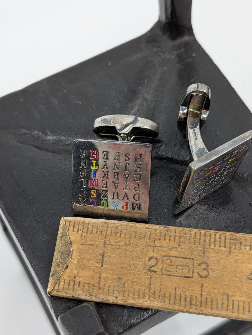 Manschettenknöpfe: Paul Smith Manschettenknöpfe Silber 925 – Gebraucht aus Emmen von magelan 4