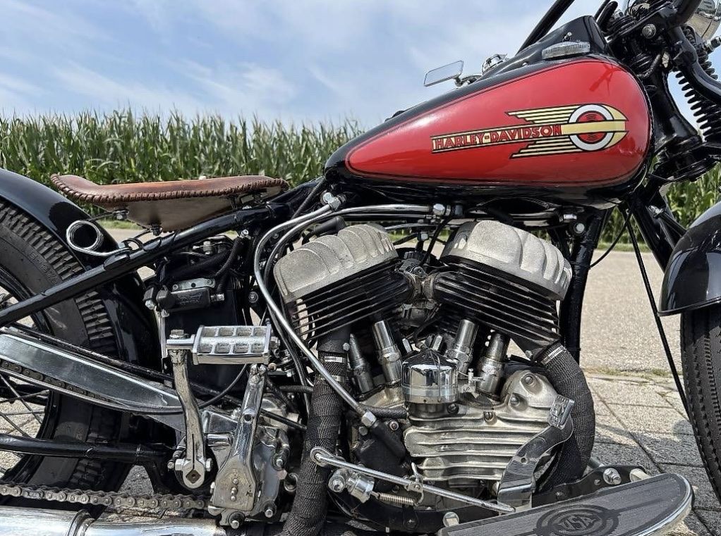 Harley-Davidson Chopper: Harley Davidson 47 WLA – Gebraucht aus Merenschwand von M3W70 5