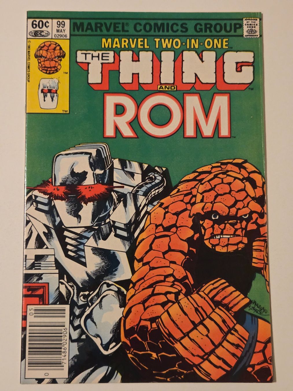Fumetti: MARVEL TWO-IN-ONE #99 (Marvel, 1983) Thing & ROM! – Usato da Zürich venduto da Comixbazaar