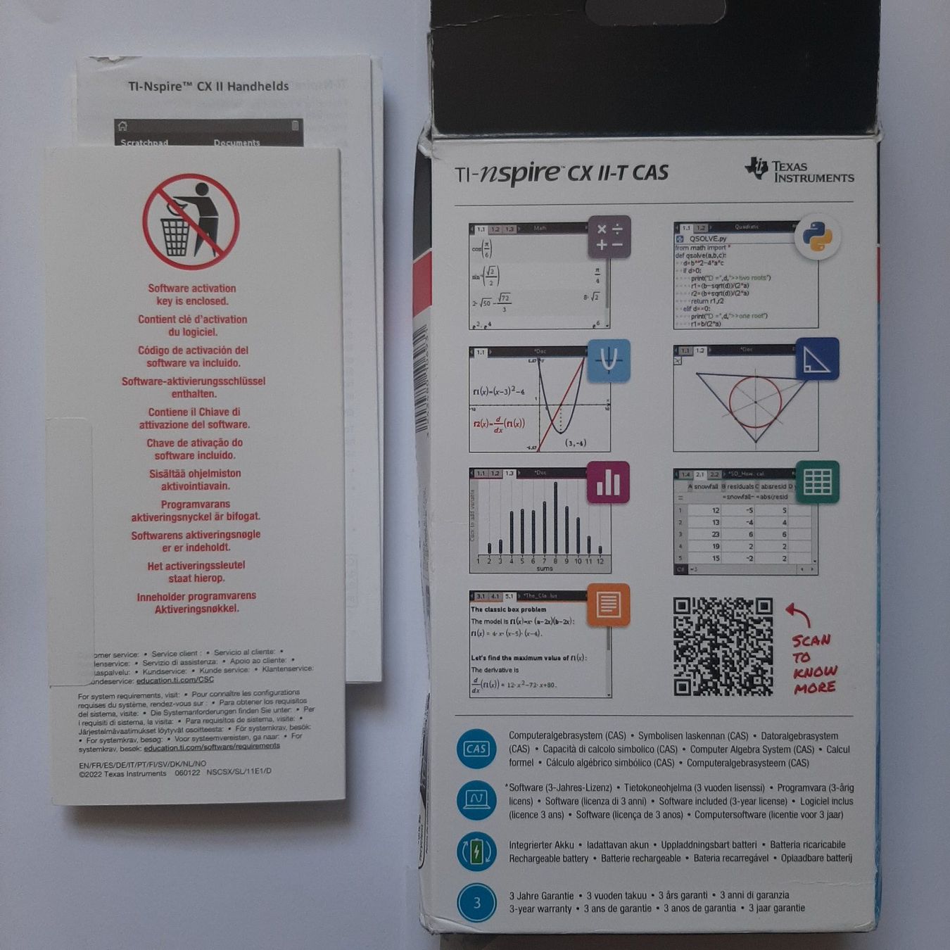Texas Instruments Taschenrechner: TI-Nspire CX II-T CAS – Gebraucht aus Carouge GE von cecob0909 7