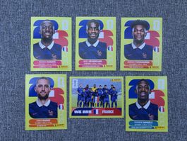 FIFA World Cup 2026 Panini Sticker Frankreich 6er Set