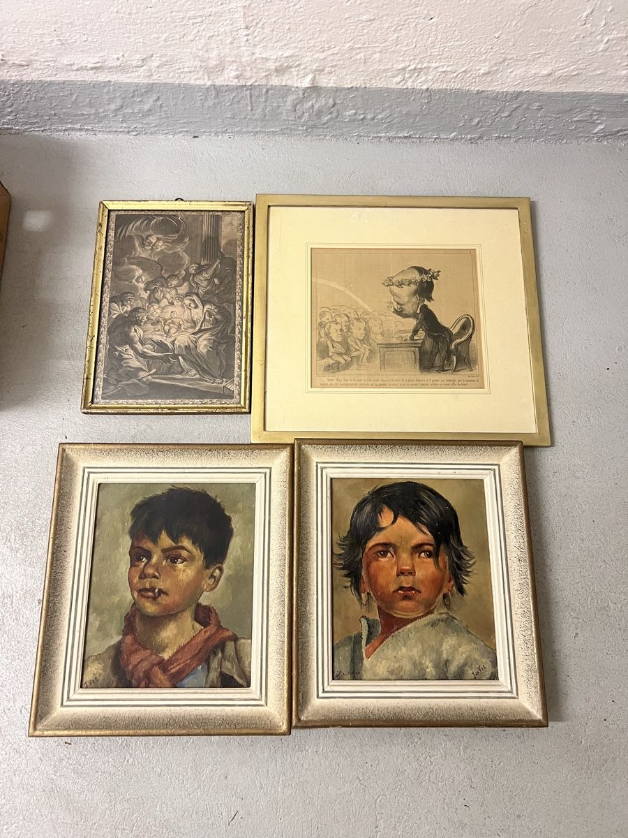 Tableaux: 4 Gemälde  – D'occasion à Zürich par jao_2bx7