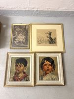 4 Gemälde 