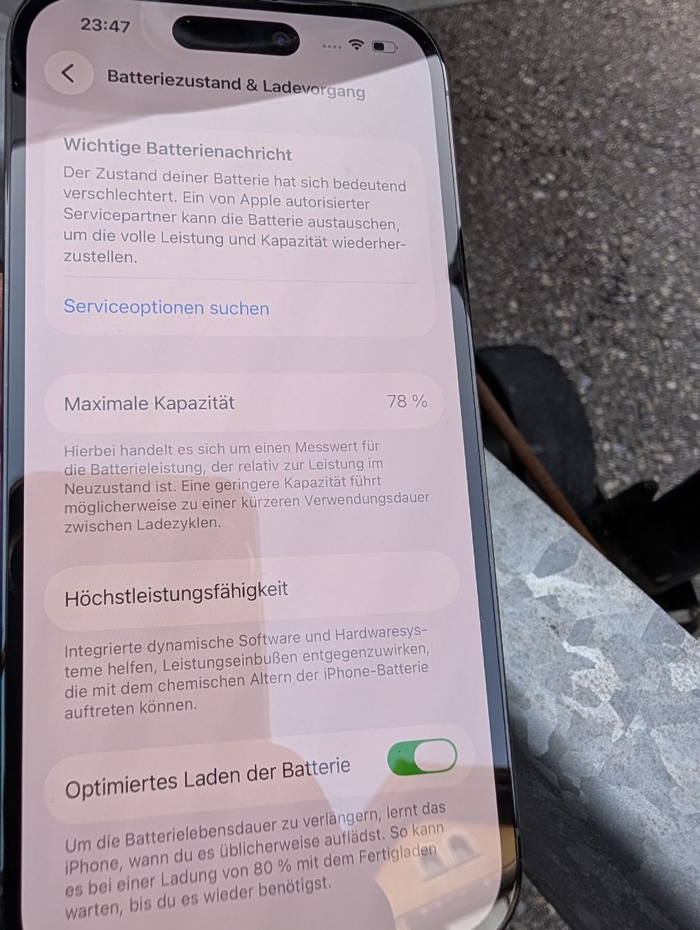 Apple Portables: iPhone 14 Pro 256GB – D'occasion à Erstfeld par up. 7