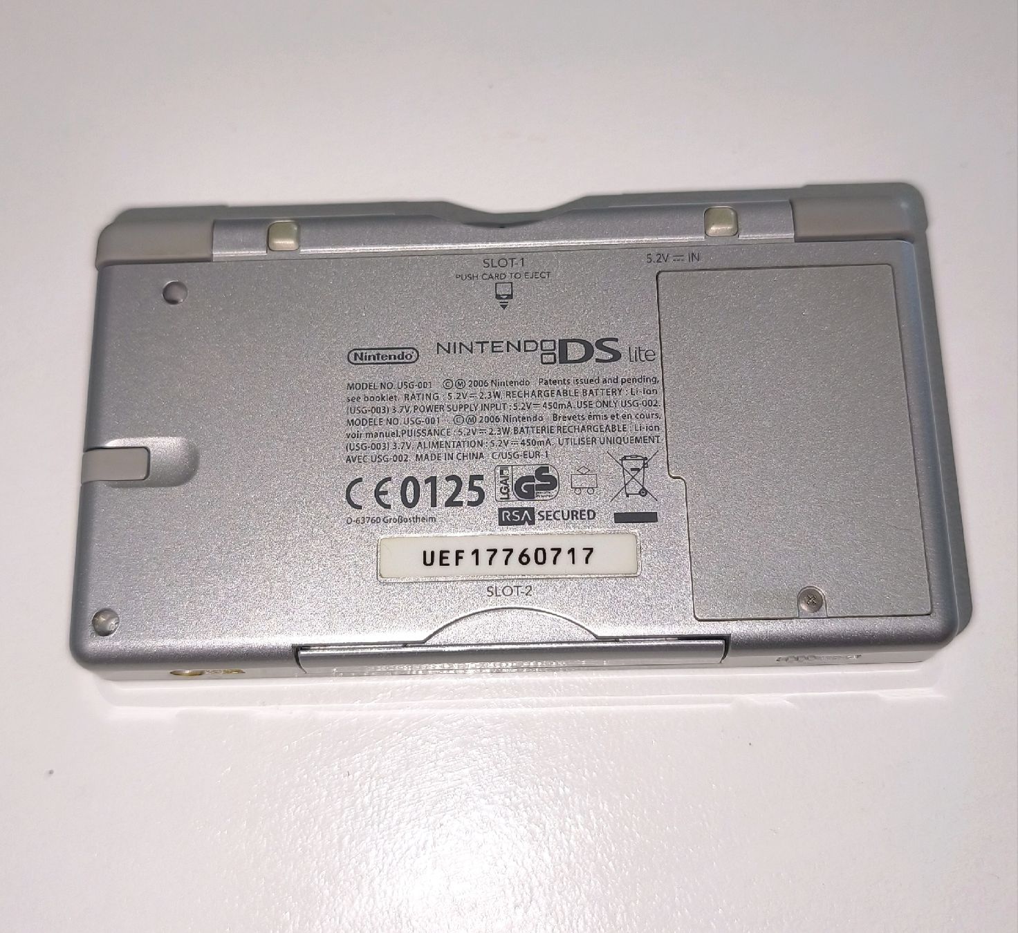 Nintendo Console: Nintendo DS Lite argento con caricatore e pennino – Usato da Sevelen venduto da dun_vs7w 3