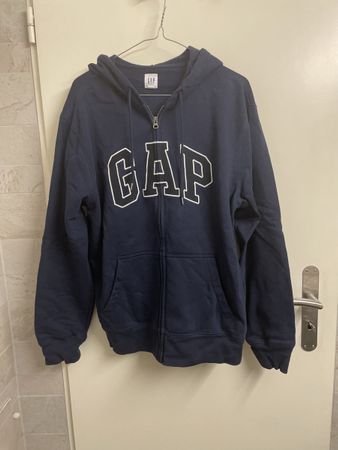 GAP Full Zip Hoodie - Classic Blue - Size Large!