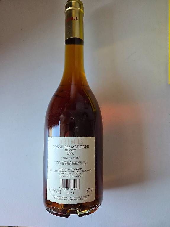 Vino: Oremus Szamorodny 2008 – Usato da Pratteln venduto da Solitair1a 1