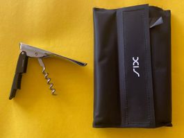 Korkenzieher und Flaschenkühler (Geschenkset von six)