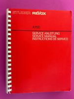 ReVox A 700 Serviceanleitung