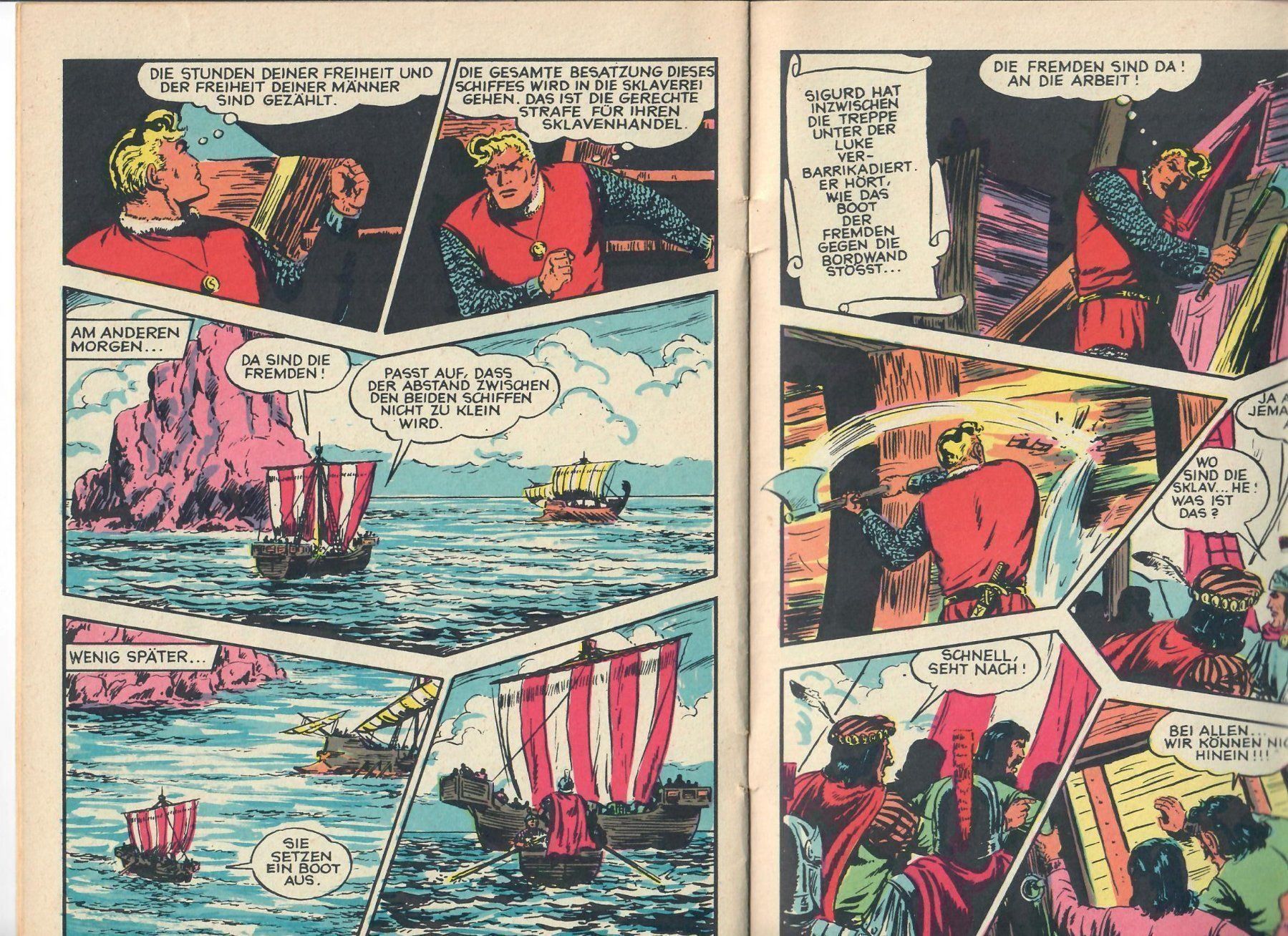 Fumetti: Sigurd Grossband Nr.191 Original Lehning – Usato da Bern venduto da Saxeton 2